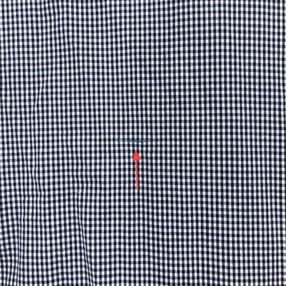 Vintage 90s Delta Burke Black White Gingham Floral Embroidered Button Up 3X Top - Picture 4 of 9